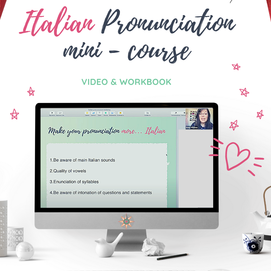 Italian pronunciation mini-course - how to sound more Italian